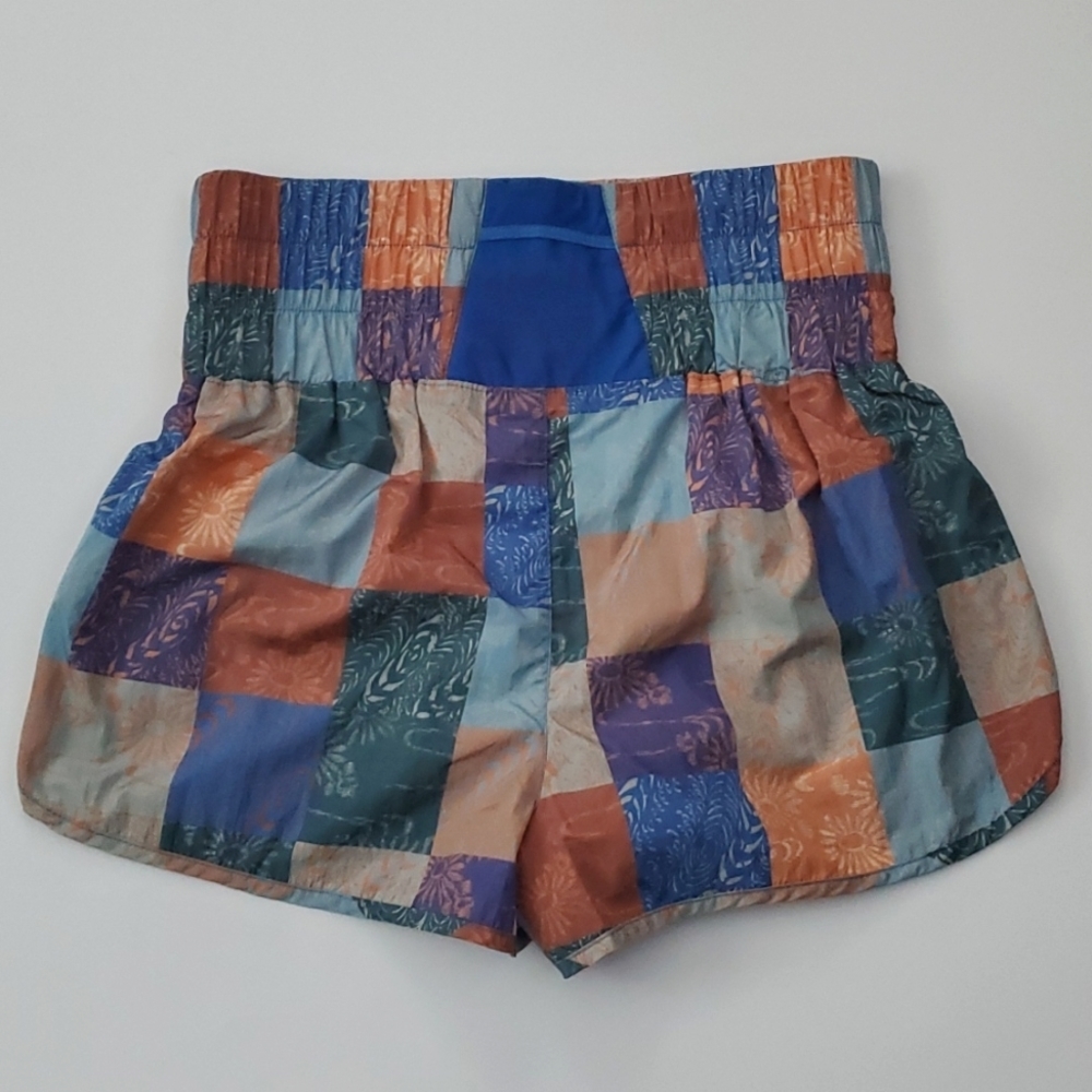 NWT Free People Movement The Way Home Shorts in Cobalt Combo - Picture 8 of 11
